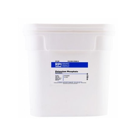 Rpi Potassium Phosphate, Monobasic, ACS Grade, 25 KG P41200-25000.0